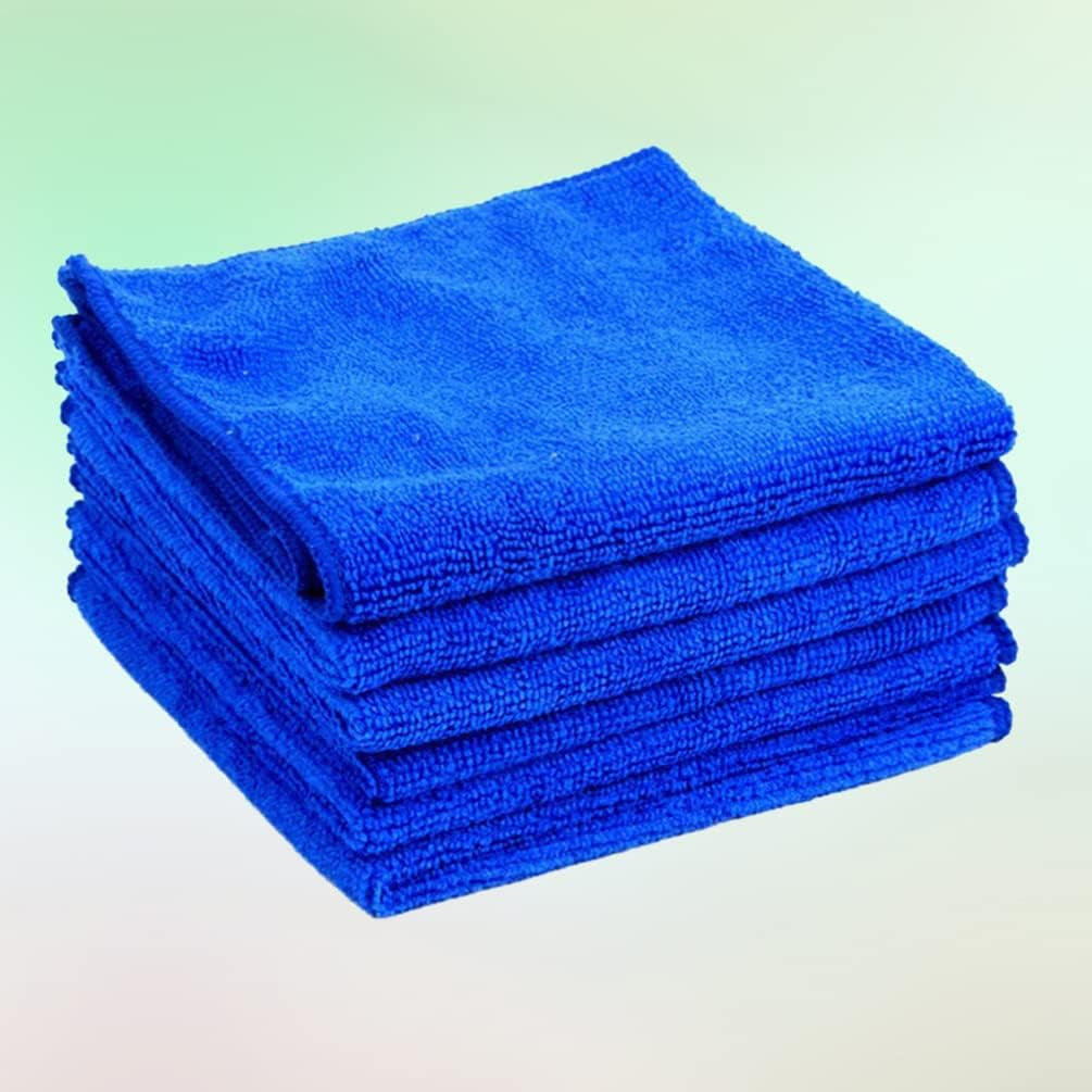 FAVOMOTO 4Pcs Thick Plush Car Drying Towels Ultra Absorbent Auto Washcloths for Car Beauty Scratch Cleaning Cloths Quick-Drying Supplies for Vehicles Trucks Rvs and Boats
